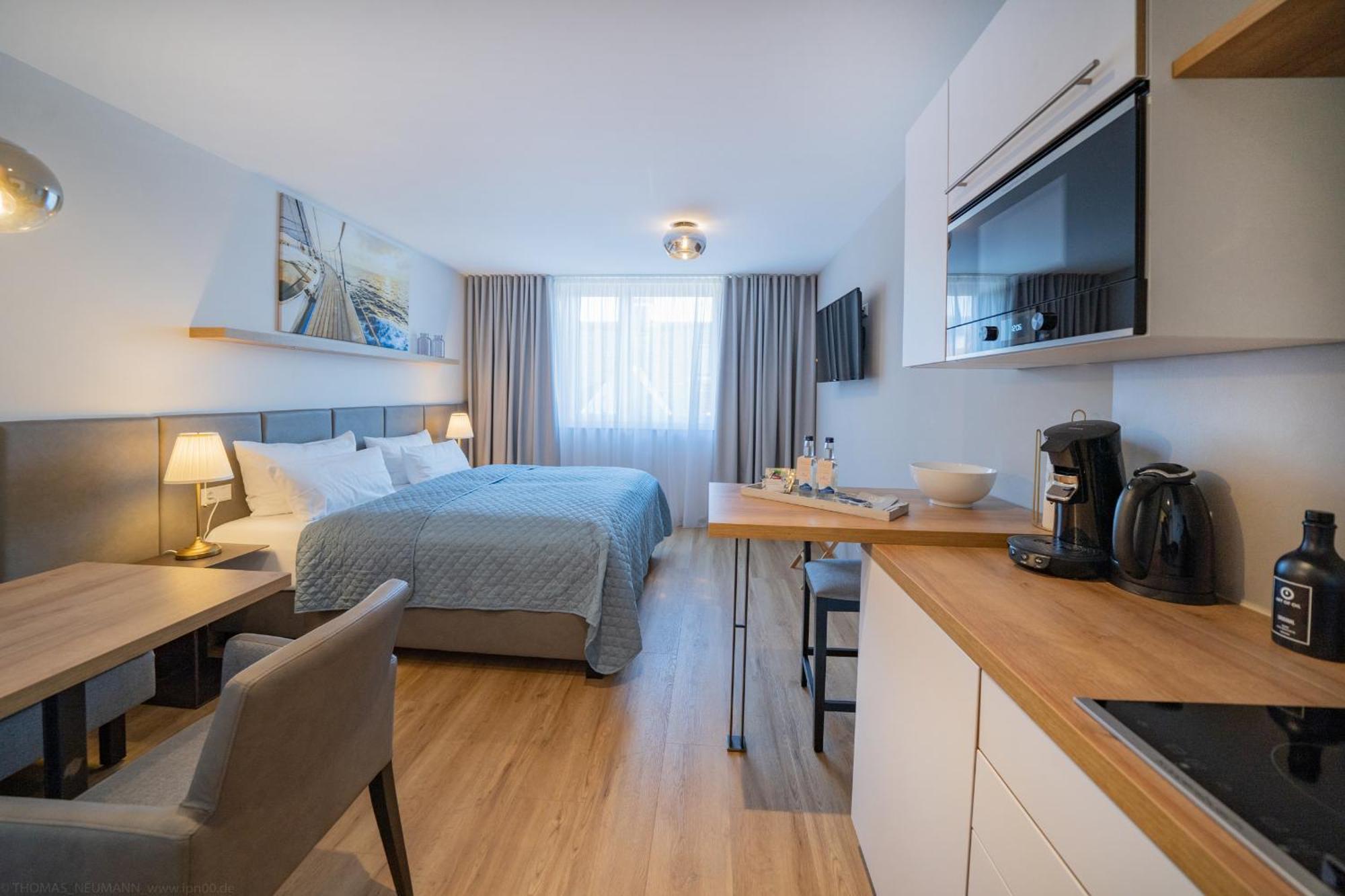 Bodenseezeit Apartmenthotel Garni ลินเดา ภายนอก รูปภาพ